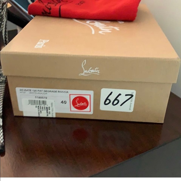 White NEW So Kate 120 Pat Degrade Roccio (40) - Picture 4 of 4